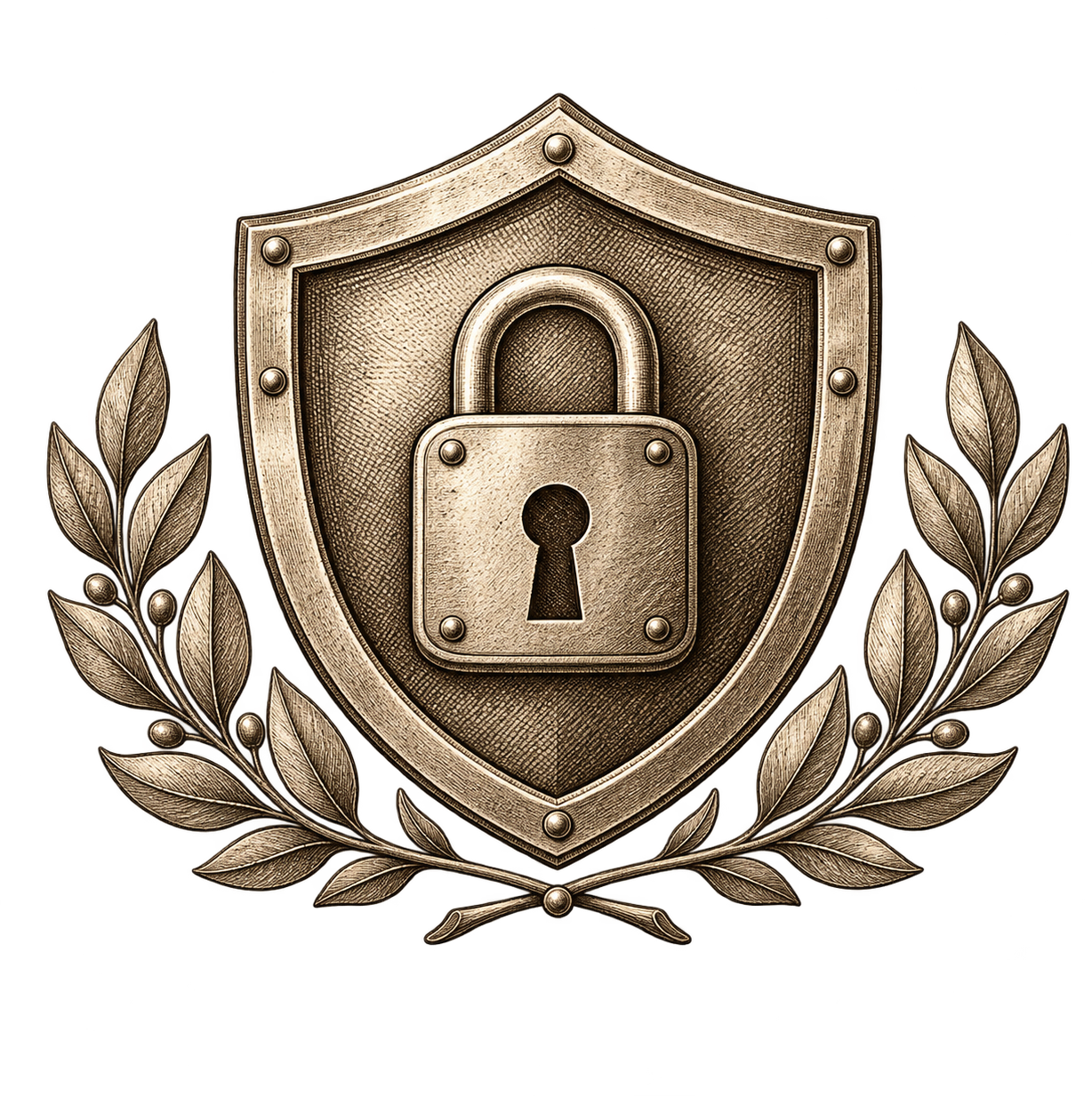 Escudo com cadeado